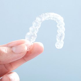 Holding Invisalign