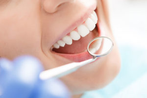 dental patient smiling